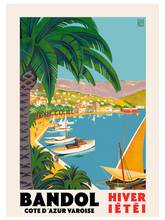 Vintage Cote d’Azur - Art Print